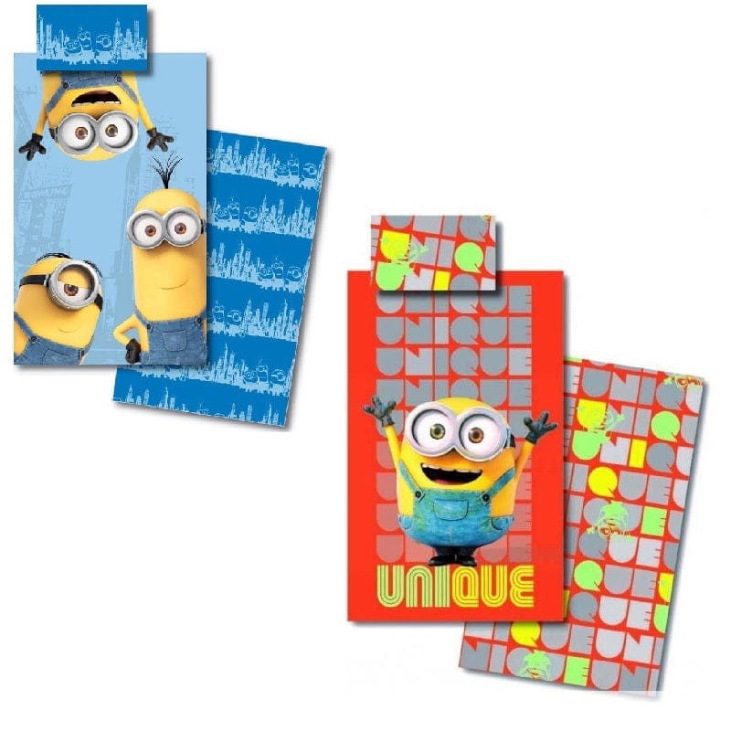 Abbigliamento Minions Completo Letto- Copripiumino e Federa
