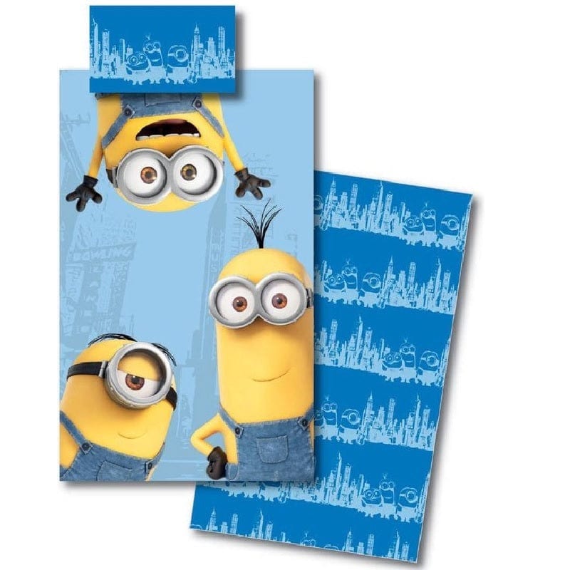 Abbigliamento Minions Completo Letto- Copripiumino e Federa