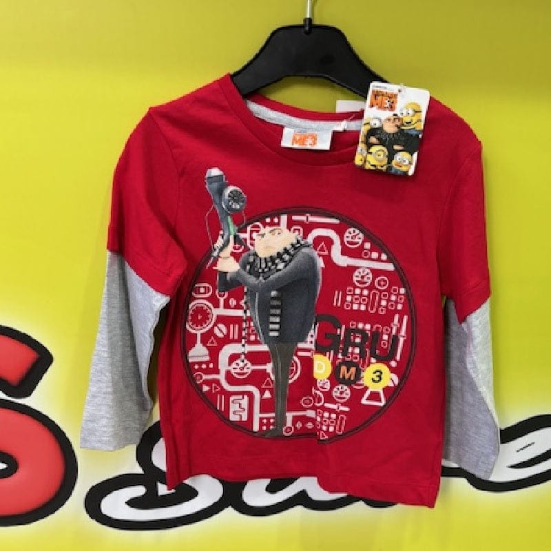 Abbigliamento Maglia Maniche Lunghe Minions- Cattivissimo Me