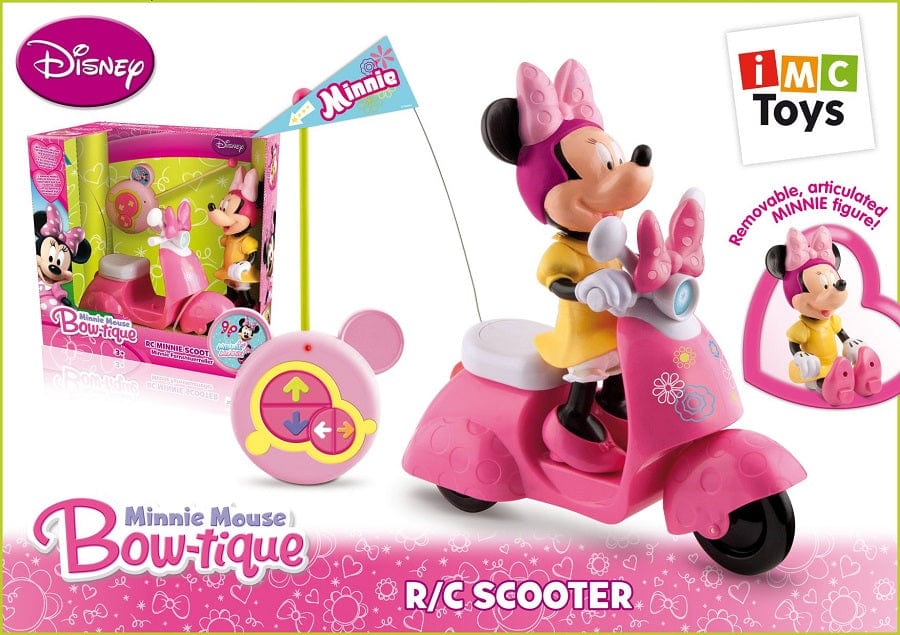 Bambole, playset e giocattoli Minnie con Scooter Radiocomandato