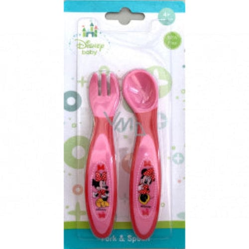 Accessori per la mobilità del bebè Set Posate Cucchiaio e Forchetta Disney Set Posate Cucchiaio e Forchetta Disney