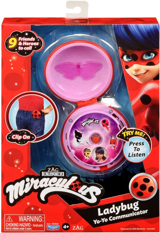 Giochi d'Imitazione Miraculous Ladybug Telefono Yo-Yo con Luci e Suoni