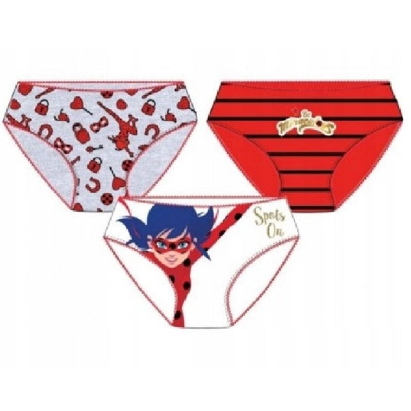 Abbigliamento Set Intimo 3 pezzi Slip Bambina Set Intimo 3 pezzi Slip Bambina