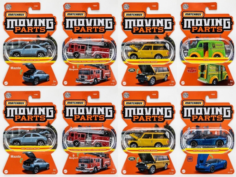 macchinine Modellini Veicoli in Metallo con Porte Apribili - MatchBox