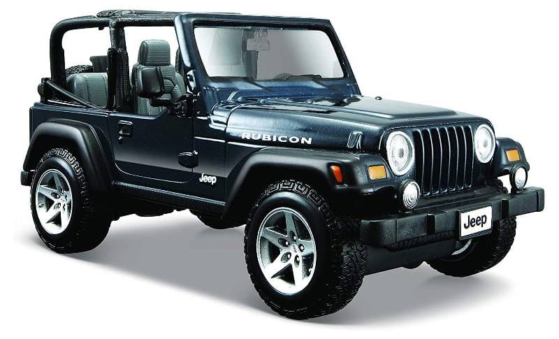 macchinine Maisto Jeep Wrangler Rubicon in Scala 1:24 Die Cast