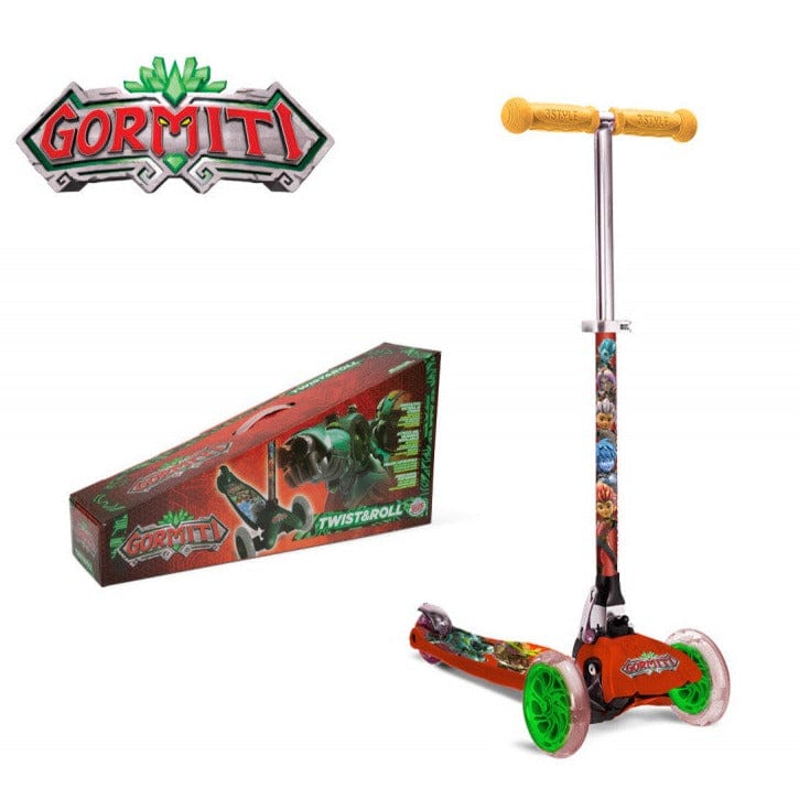 Monopattino Spidey A 3 Ruote Twist&Roll - Per Bambini Dai 3 Anni, Manubrio Regolabile