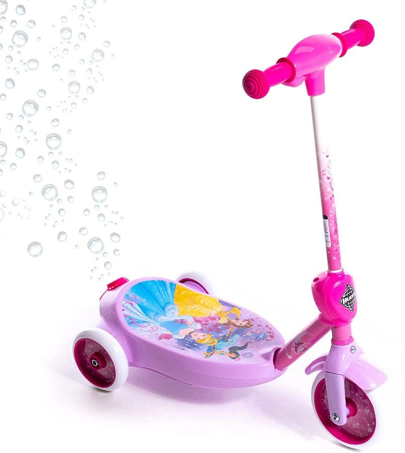 monopattino Monopattino Elettrico Principesse Disney con Bolle di Sapone