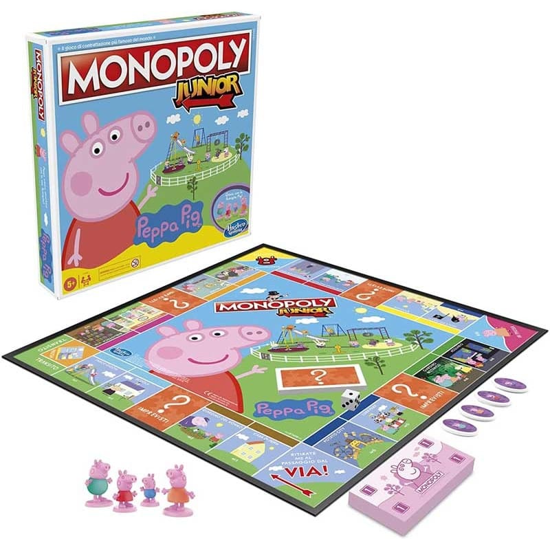 Giochi di società Monopoly Junior Edizione Peppa Pig- Hasbro