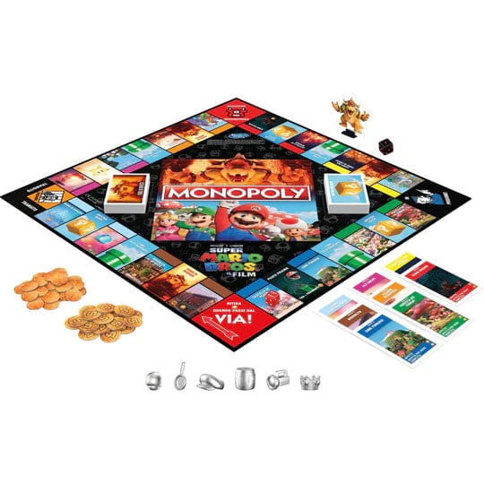 Monopoly Super Mario, Gioco di Società per Bambini e Ragazzi