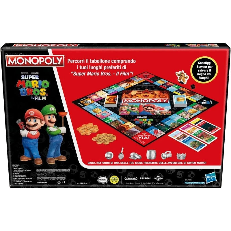 Monopoly Super Mario, Gioco di Società per Bambini e Ragazzi