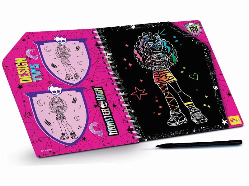 Giocattoli artistici e da disegno Monster High Scratch Book Lisciani Giochi