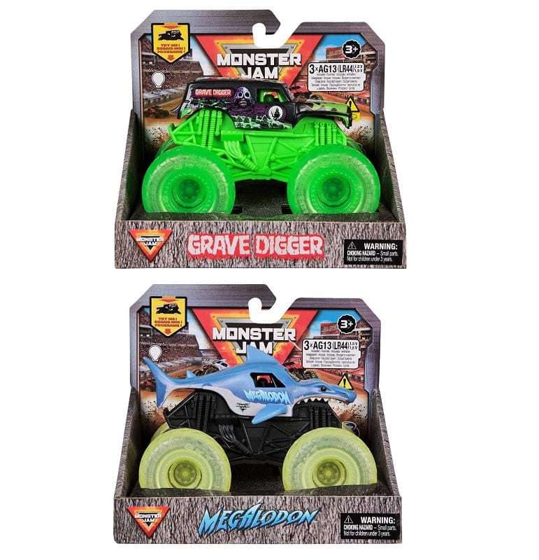 Monster Jam in scala 1:43 con ruote Luminose - Spin Master Spin Master