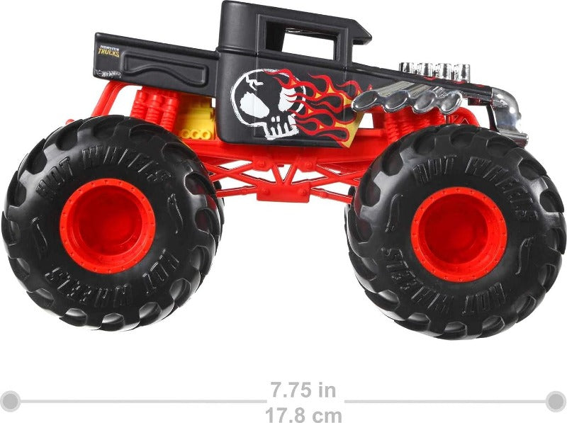 macchinine Hot Wheels Monster Truck Grande 1:24 Hot Wheels Monster Truck Grande, Macchina Gigante