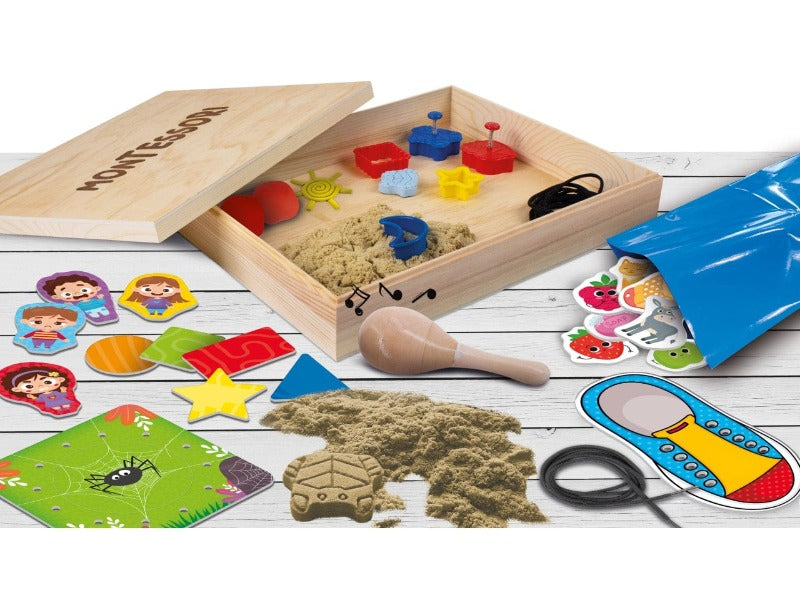 Montessori Work Box, Laboratorio Giochi Educativi 50 Attività - Lisciani