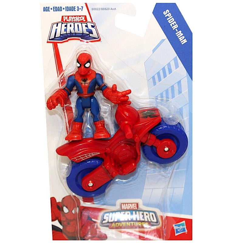 Personaggi serie Tv e Super eroi Moto di Spiderman con Personaggio Moto di Spiderman con Personaggio - The Toys Store