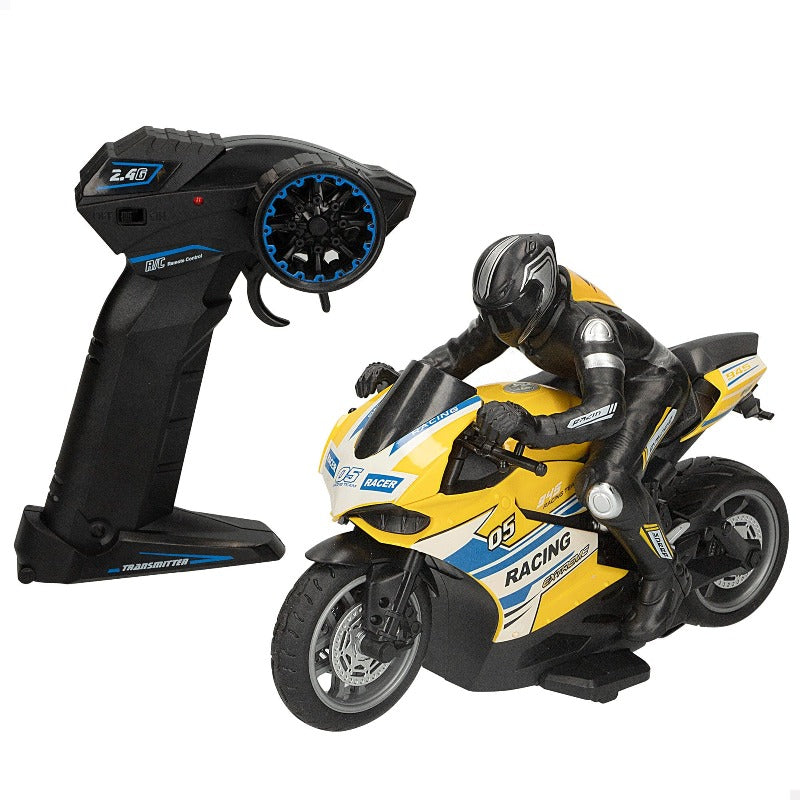 Giocattoli telecomandati Moto Radiocomandata scala 1:10 Moto Radiocomandata con Luci e Suoni - The Toys Store