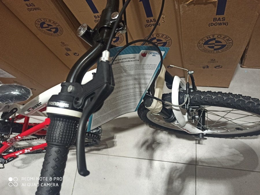 Biciclette Mountain Bike Bambino 20 Pollici con Cambio Shimano e Ammortizzatori- Età 8-10 Anni Mountain Bike Bambino 20 Pollici Cambio Shimano, Età 8-10 Anni