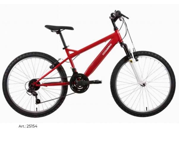 Biciclette Mountain Bike 24 pollici Ammortizzata, Cambio Shimano Età 10-15 Anni Mountain Bike 24 Ammortizzata, Cambio Shimano Età