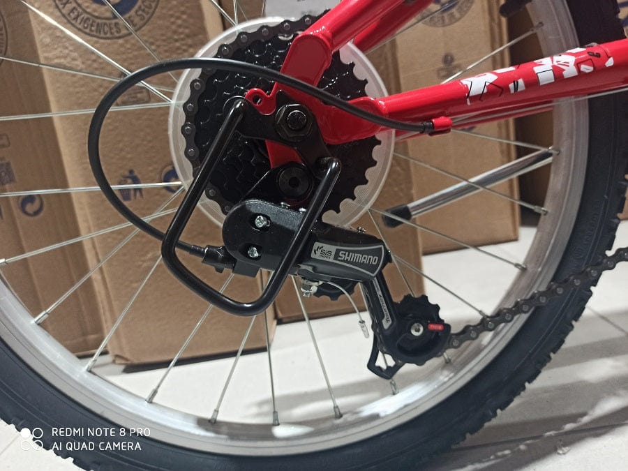 Biciclette Mountain Bike Bambino 20 Pollici con Cambio Shimano e Ammortizzatori- Età 8-10 Anni Mountain Bike Bambino 20 Pollici Cambio Shimano, Età 8-10 Anni
