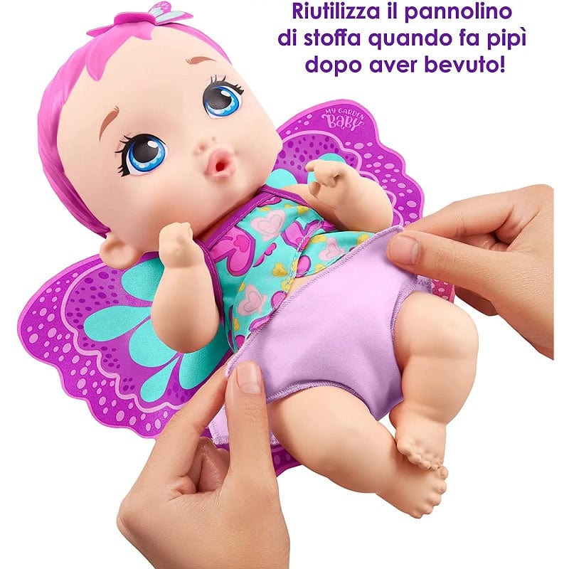Bambola che Beve e fa Pipi Bambolotto My Garden Baby The Toys Store