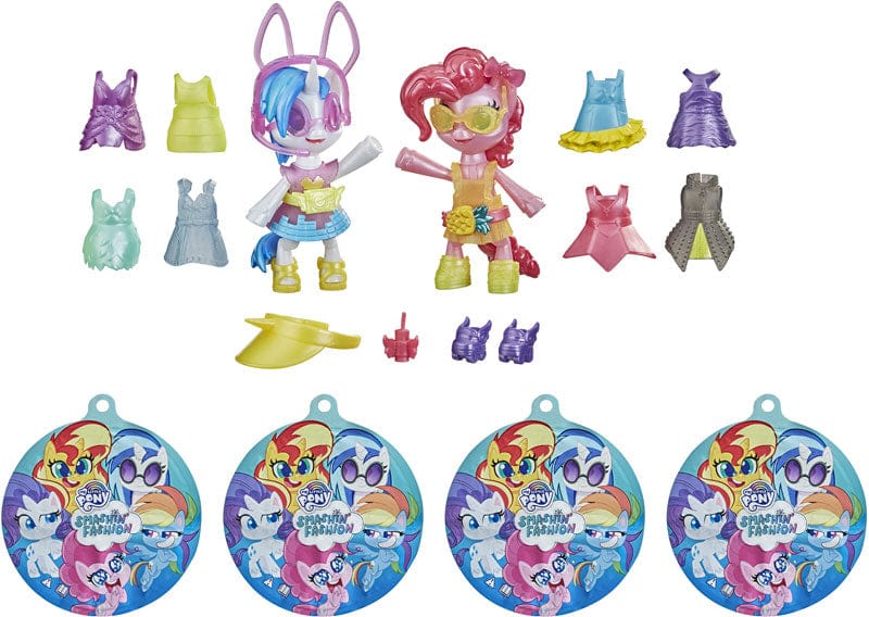 Bambole, playset e giocattoli My Little Pony Smashin Fashion set da 2