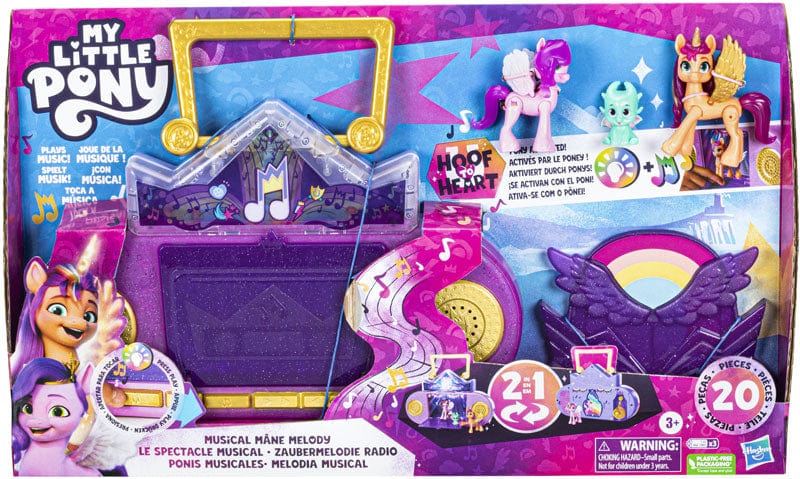 Bambole, playset e giocattoli My Little Pony Playset Spettacolo Musicale Melodia