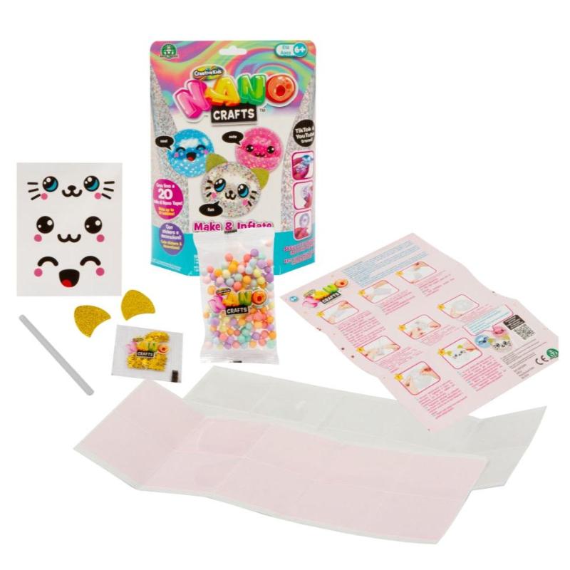 Giocattoli artistici e da disegno Nano Tape Nastro per palloncini Gonfiabili NanoCraft Buddies - Giochi Preziosi Nano Tape Nastro per palloncini Gonfiabili NanoCraft Buddies - Giochi Preziosi