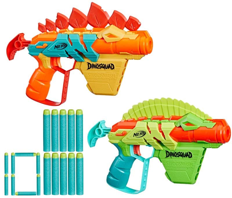 Gadget e armi giocattolo Fucile Nerf Dinosquad Stego-duo