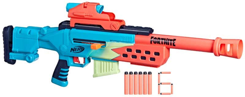 Nerf Fortnite Storm Scout, Blaster di Precisione – The Toys Store