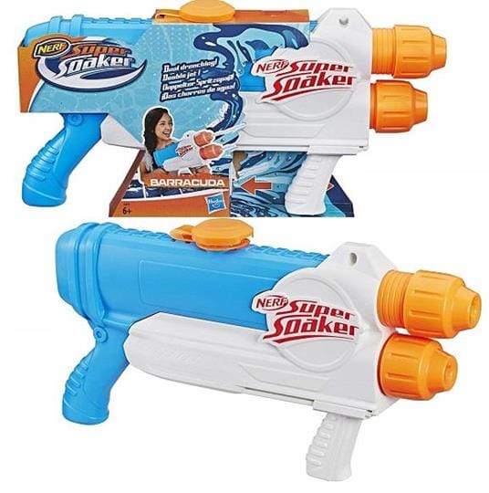 Giochi Aria Aperta Nerf supersoaker, Blaster ad acqua Barracuda Nerf supersoaker, Blaster ad acqua Washout - The Toys Store