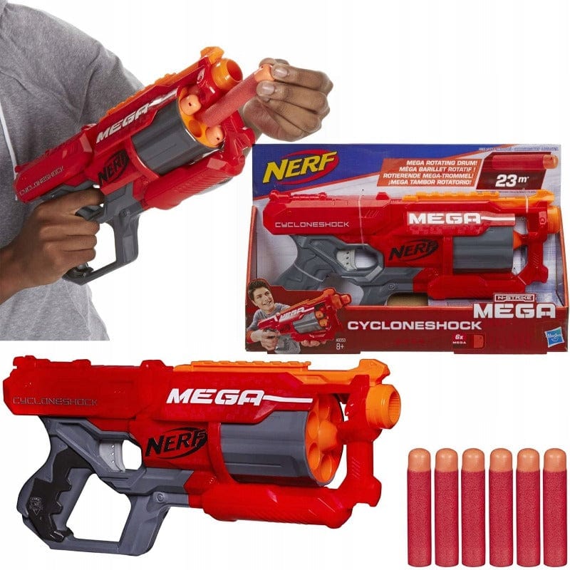 Gadget e armi giocattolo Nerf Mega Cycloneshock Blaster