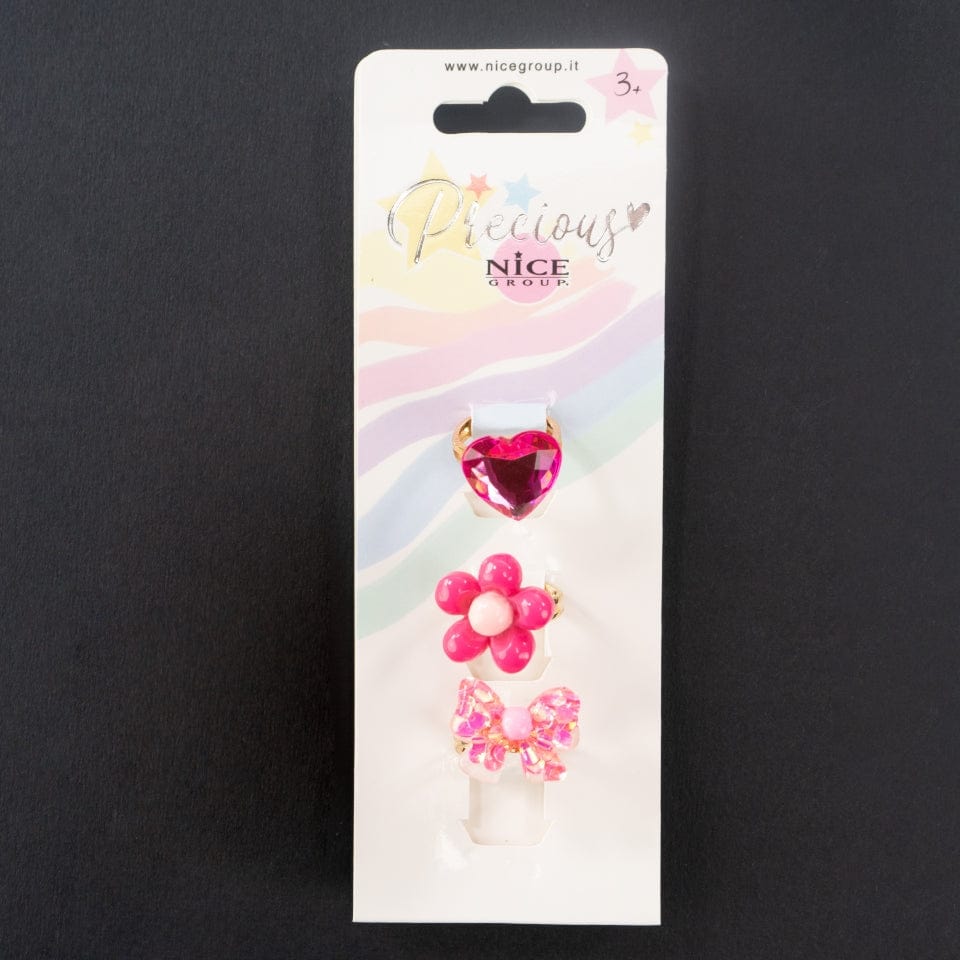 Accessori Bellezza Nice Precious- confezione da 3 anelli Nice Precious- confezione da 3 anelli