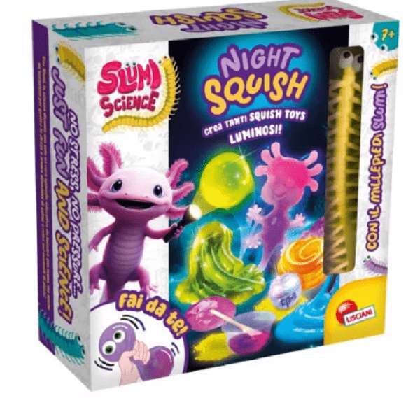Slime Slumi Scienze Night Squish Lisciani Slumi Scienze Night Squish Lisciani