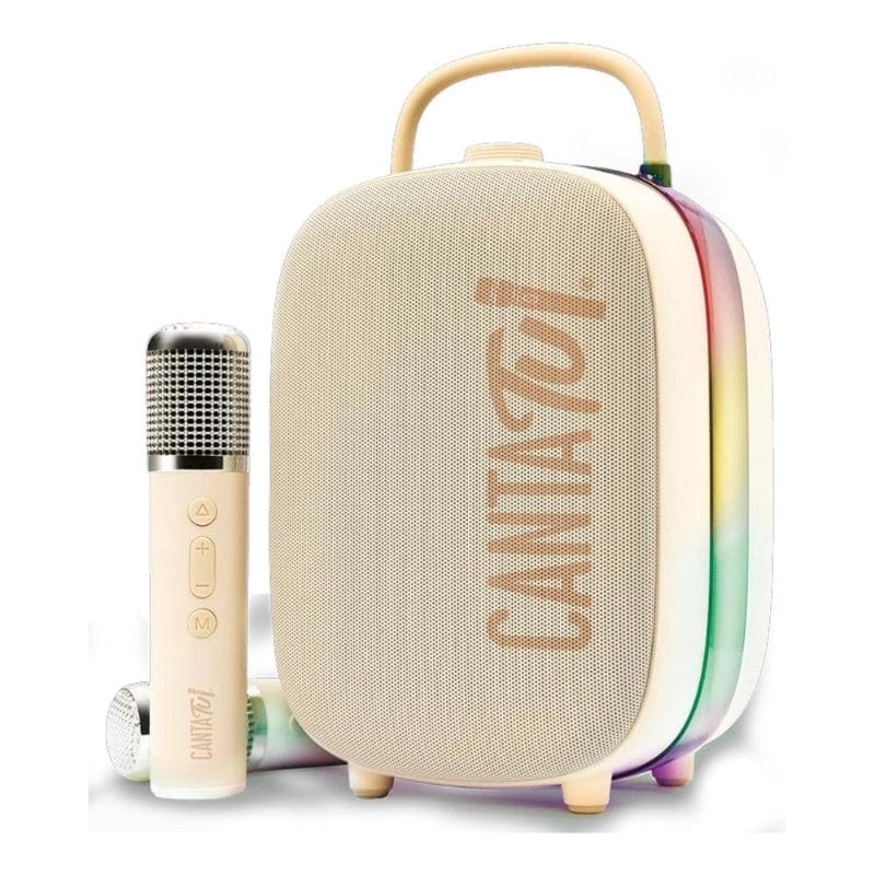 Karaoke Canta Tu Nina, Karaoke Portatile WiFi Bluetooth doppio microfono - Giochi Preziosi Canta Tu Nina, Karaoke Portatile WiFi Bluetooth doppio microfono