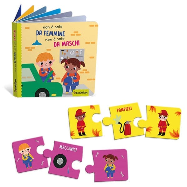 Giocattoli educativi I Libri gioco di Ludattica, non è solo da Femmine non è solo da Maschi