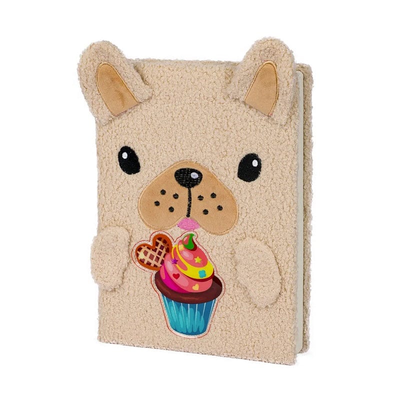 Block Notes A4 con Copertina in Peluche a tema Animali Block Notes A4 con Copertina in Peluche a tema Animali