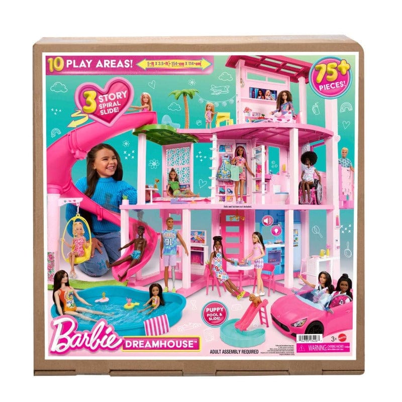 Barbie Casa dei Sogni di Barbie 2023, Playset Gigante con 75 Accessori