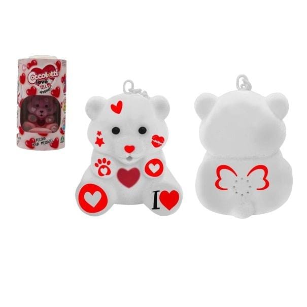 Collezionabili Coccolotti Love & Tell Passion, Orsetto che Registra e Ripete il tuo Messaggio Coccolotti Love & Tell Passion, Orsetto che Registra e Ripete il tuo Messaggio