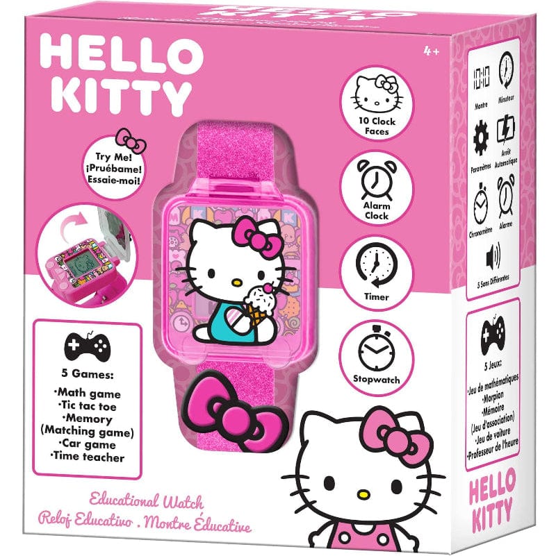 Orologi da parete Hello Kitty Orologio Digitale Educativo con Giochi Inclusi Hello Kitty Orologio Digitale Educativo con Giochi Inclusi
