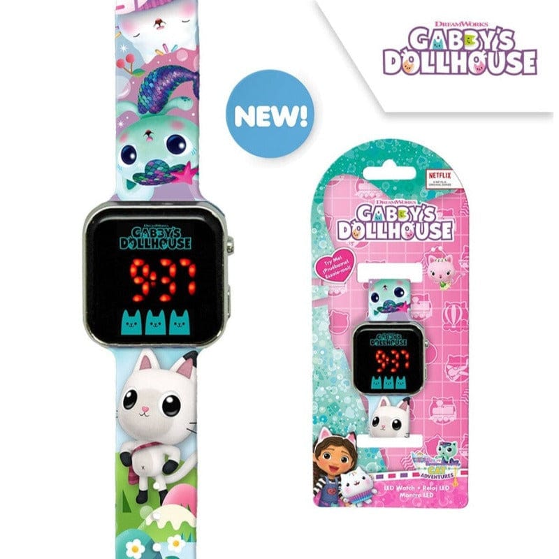 Orologio Led Gabby's Dollhouse