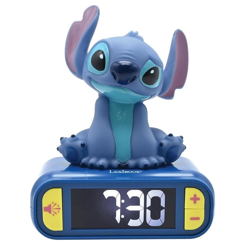 Disney Stitch Orologio Sveglia Digitale con Luce Notturna Disney Stitch Orologio Sveglia Digitale con Luce Notturna