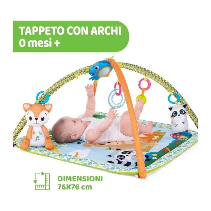 Tappeti e palestre gioco Chicco Palestrina Tappeto con Archi Foresta Magica