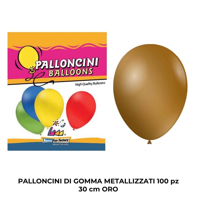 Party Palloncini Metallizzati Perla 100pz 30cm - Balloons Palloncini Metallizzati Perla 100pz 30cm - Balloons