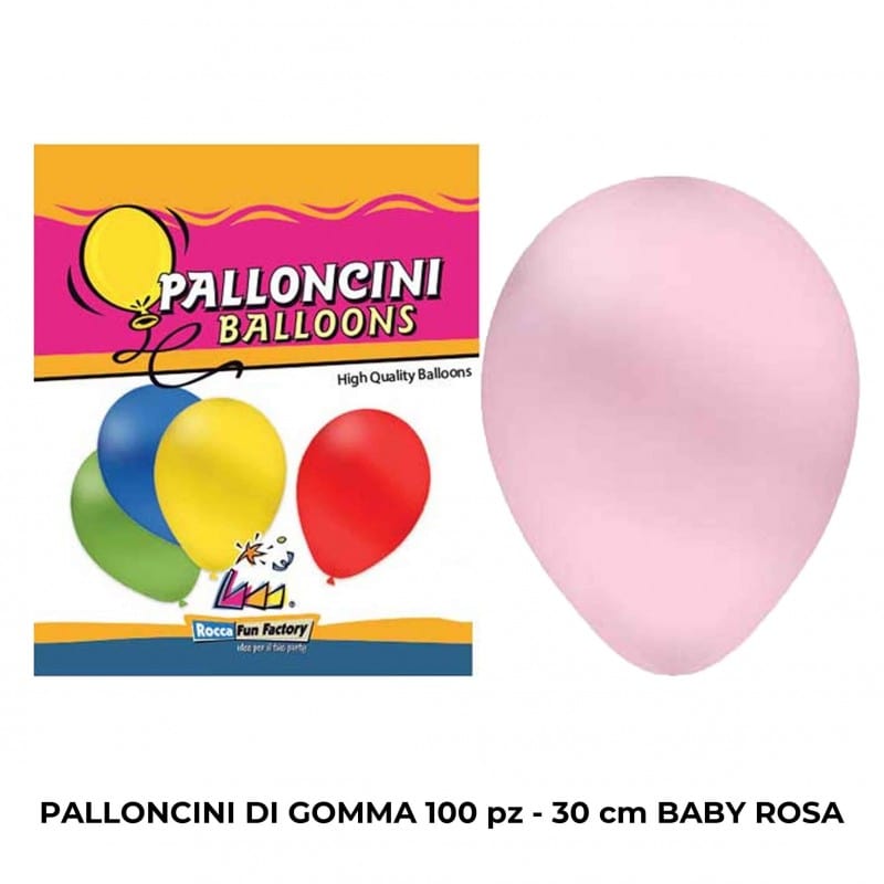 Party Palloncini di Gomma Bianco 100pz 30cm - Balloons Palloncini di Gomma Bianco 100pz 30cm - Balloons