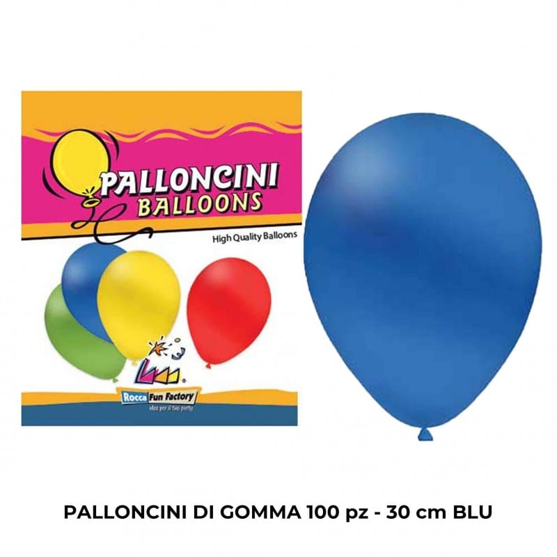 Party Palloncini di Gomma Bianco 100pz 30cm - Balloons Palloncini di Gomma Bianco 100pz 30cm - Balloons