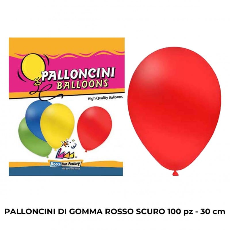 Party Palloncini di Gomma Bianco 100pz 30cm - Balloons Palloncini di Gomma Bianco 100pz 30cm - Balloons