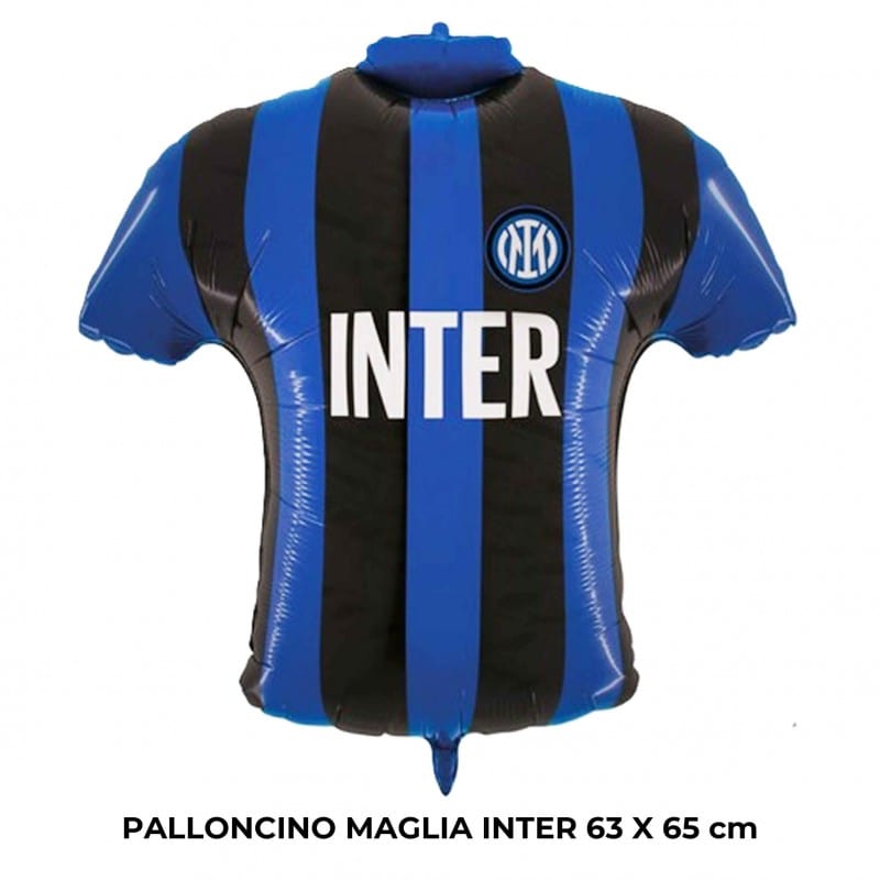 Party Palloncino Mylar Maglia Inter 63x65cm Palloncino Mylar Maglia Inter 63x65cm