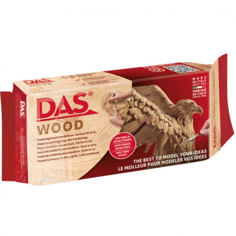 Das Wood Panetto Pasta Legno da Modellare 350 gr Das
