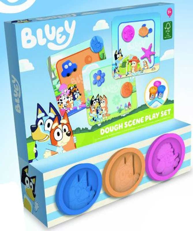 Plastilina Bluey set da gioco per bambini con Pasta Modellabile