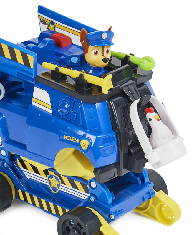 Paw Patrol Veicoli Trasformabili con Personaggio Rise and Rescue